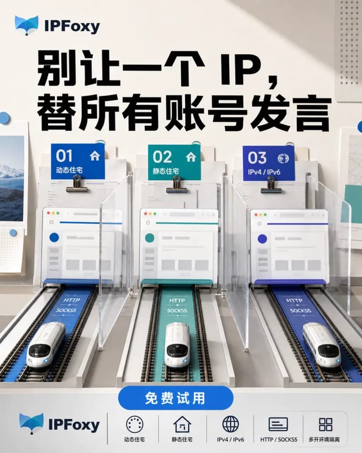 IPFoxy — 代理网络